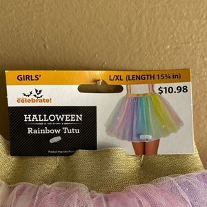 Girls' Rainbow Tutu Costume